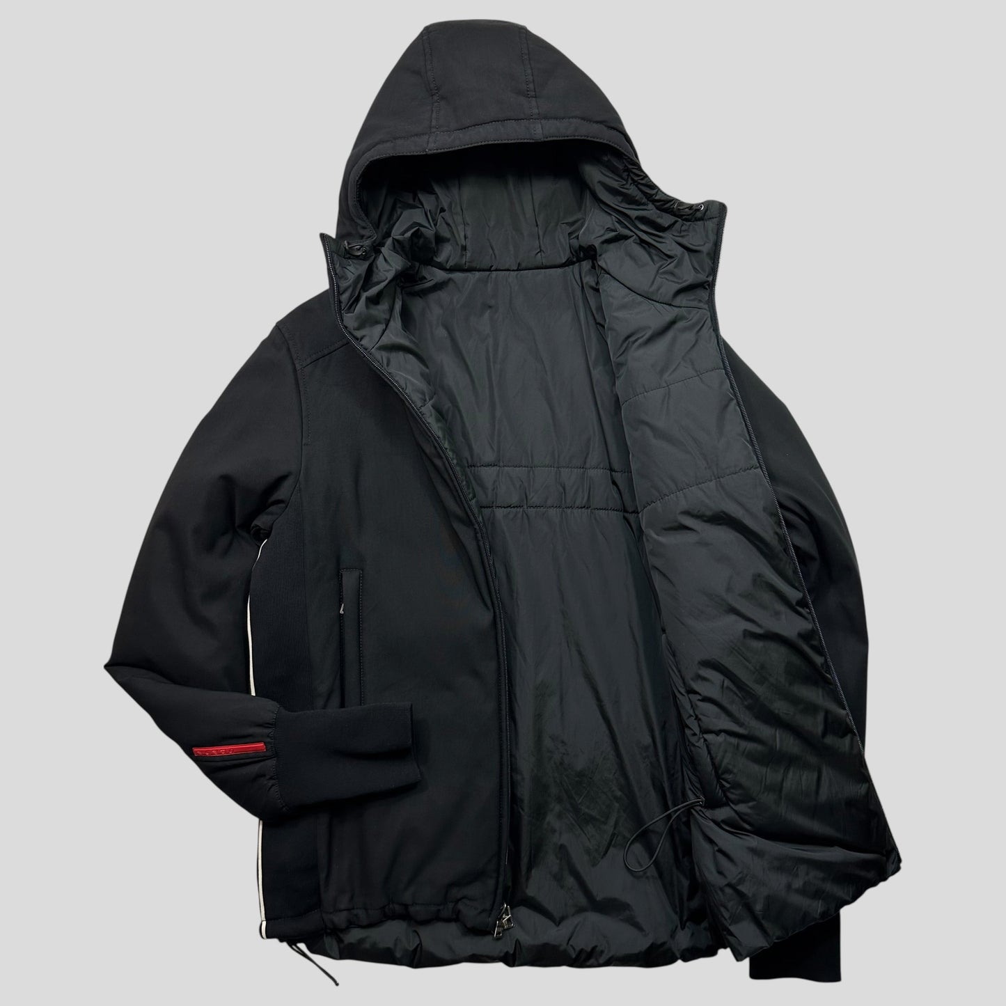 Prada Sport AW00 Ninja Moto Reversible Heavy Nylon Jacket - IT50 (M/L) | Default Title, Black