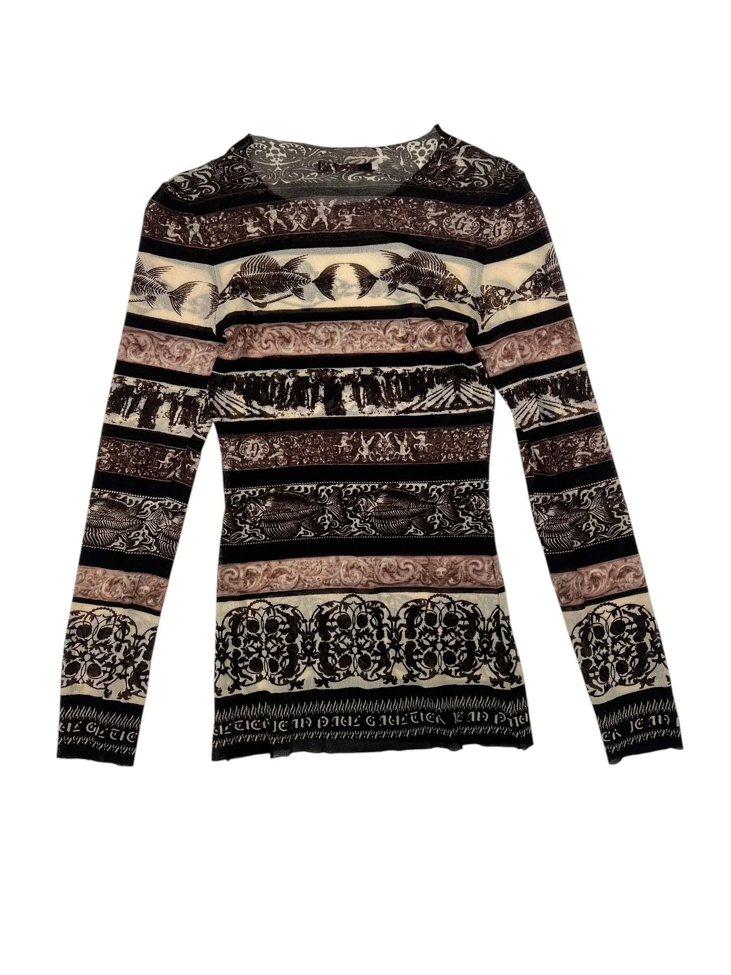 Jean Paul Gaultier S/S 1998 X-Ray top