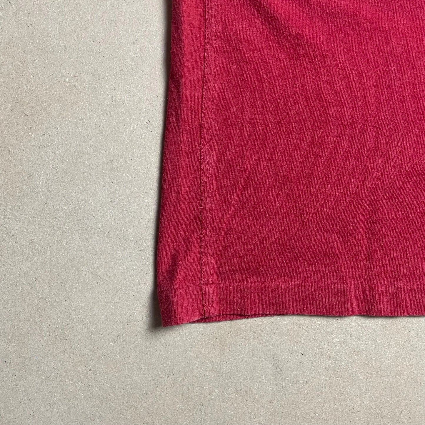 S/S 1985 Ruby Red Centre Compass Logo Smoke Stencil Graphic