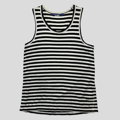 Junya Watanabe MEN 2005 Striped Cotton Vest - M