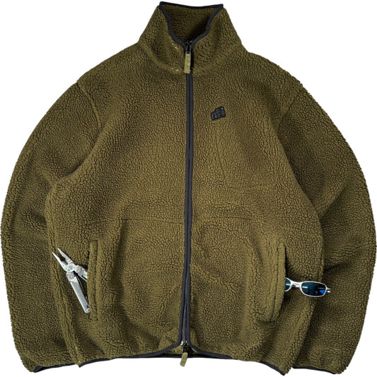 Maharishi 00’s Deep Pile Fleece Jacket XL | XL, Olive