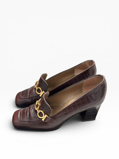 Yves Saint Laurent Heels | O/S, Gold