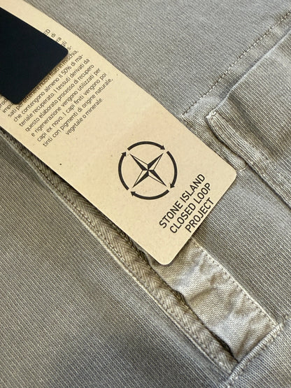 Stone Island Tinto Terra Closed Loop Project Lightweight Sweatshirt Polo L/XL BNWT