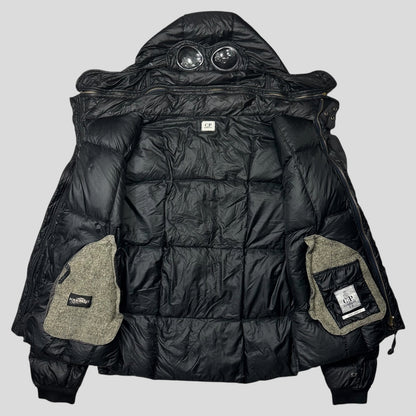 CP Company 00’s Nylon Goose Down Goggle Puffer Jacket - IT56 (L/XL) | Default Title, Black