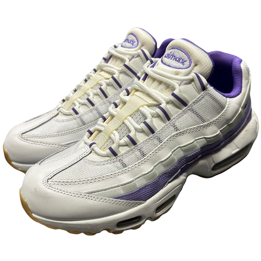 Nike Air max 95 In White & Purple ( 7.5UK / 8.5US )