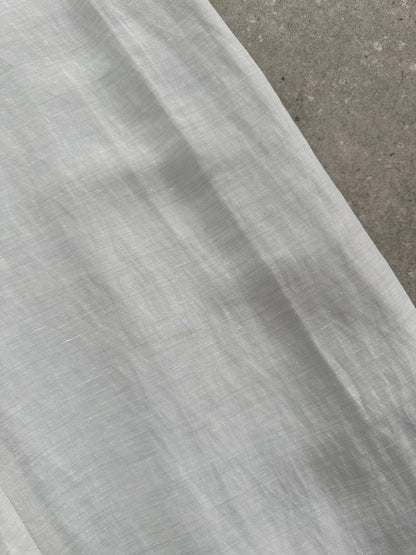 Giorgio Armani 1999 Wide Leg Linen Trousers - W28-30