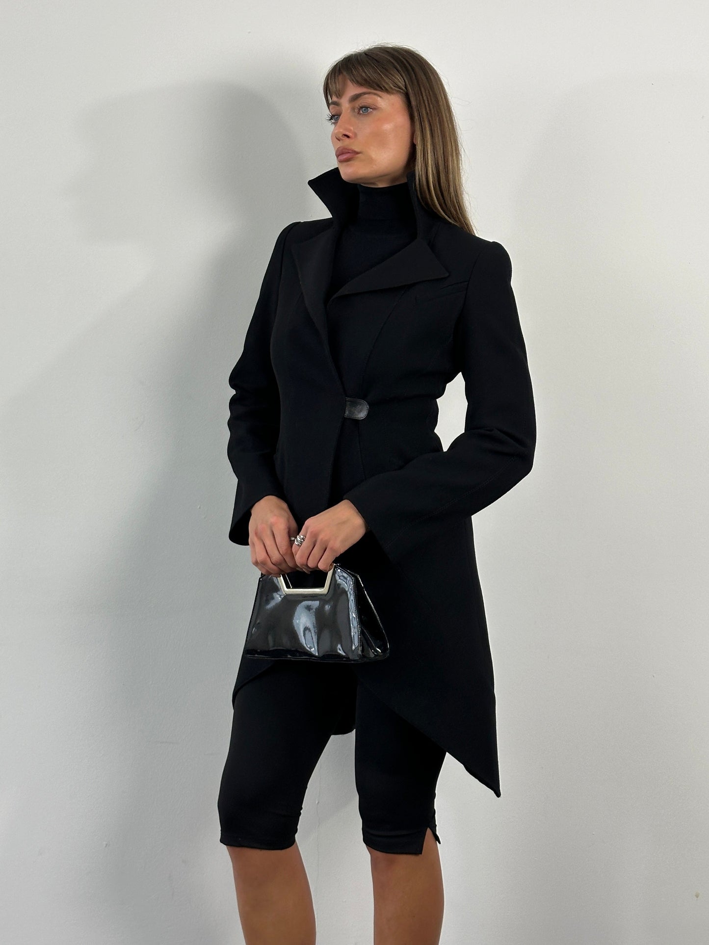 Emporio Armani 2000s Pure Wool Tailored Coat - S