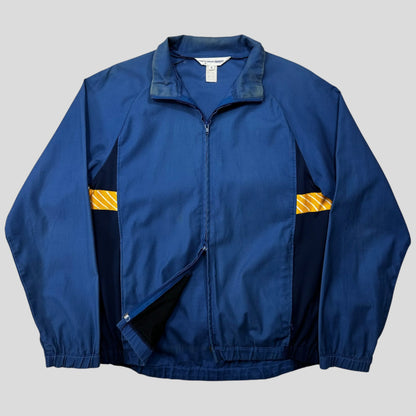 CDG SHIRT 00’s Mesh Panelled Technical Spellout Logo Jacket - M