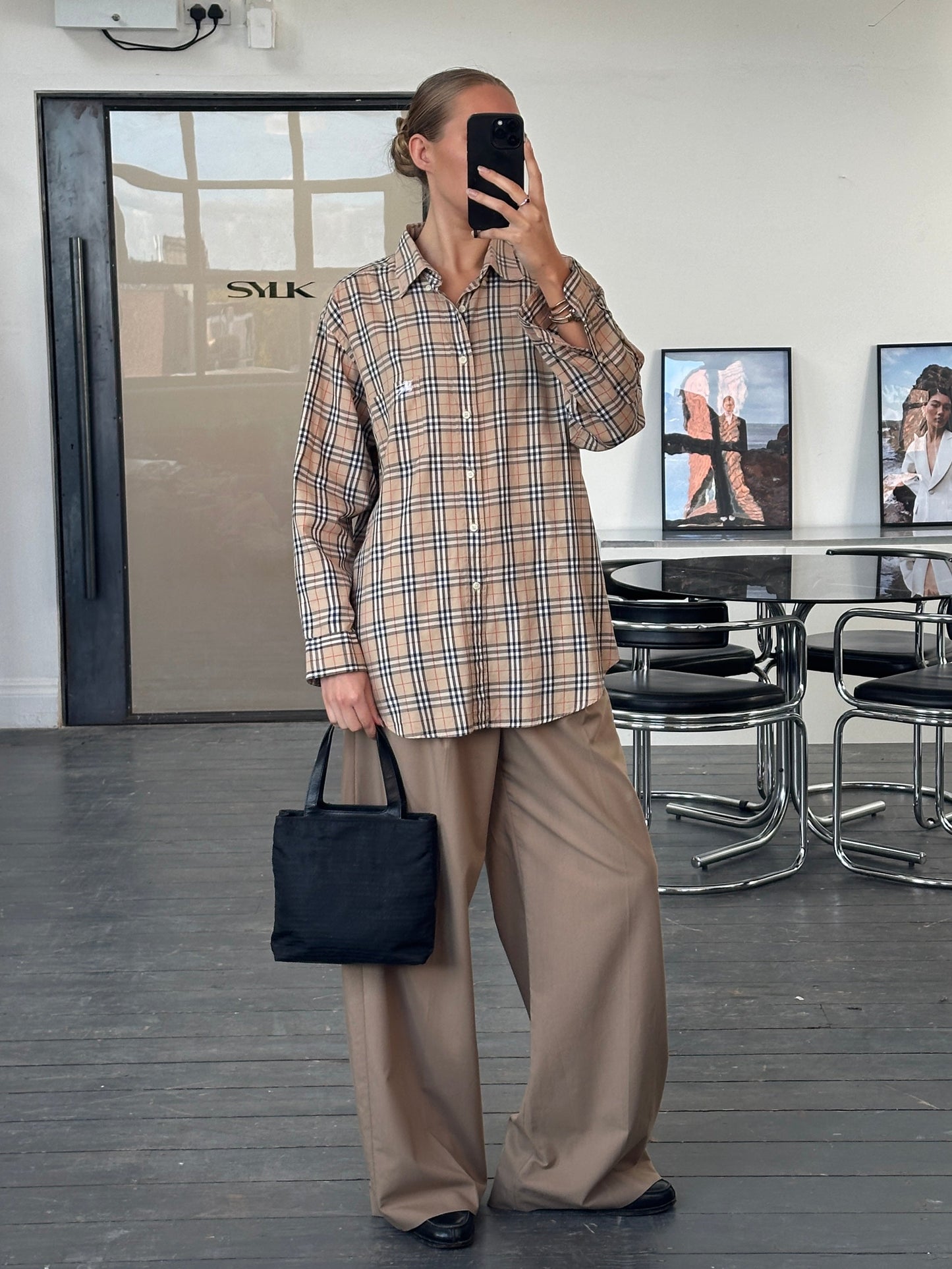 Burberry 1990s “Archive Nova Check” Pure Cotton Shirt - XL