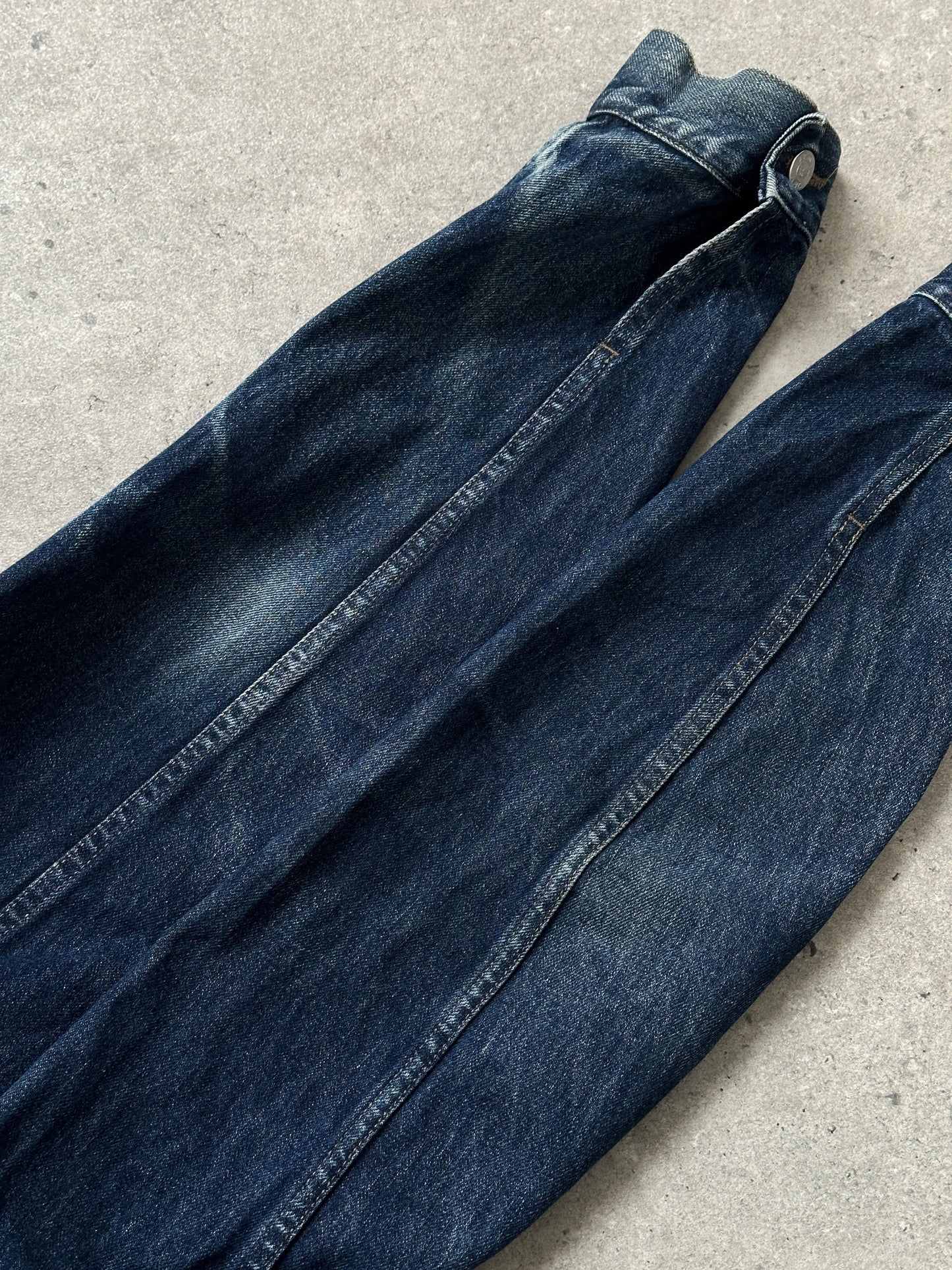 Armani Jeans 1900s Mid Wash Denim Jacket - L