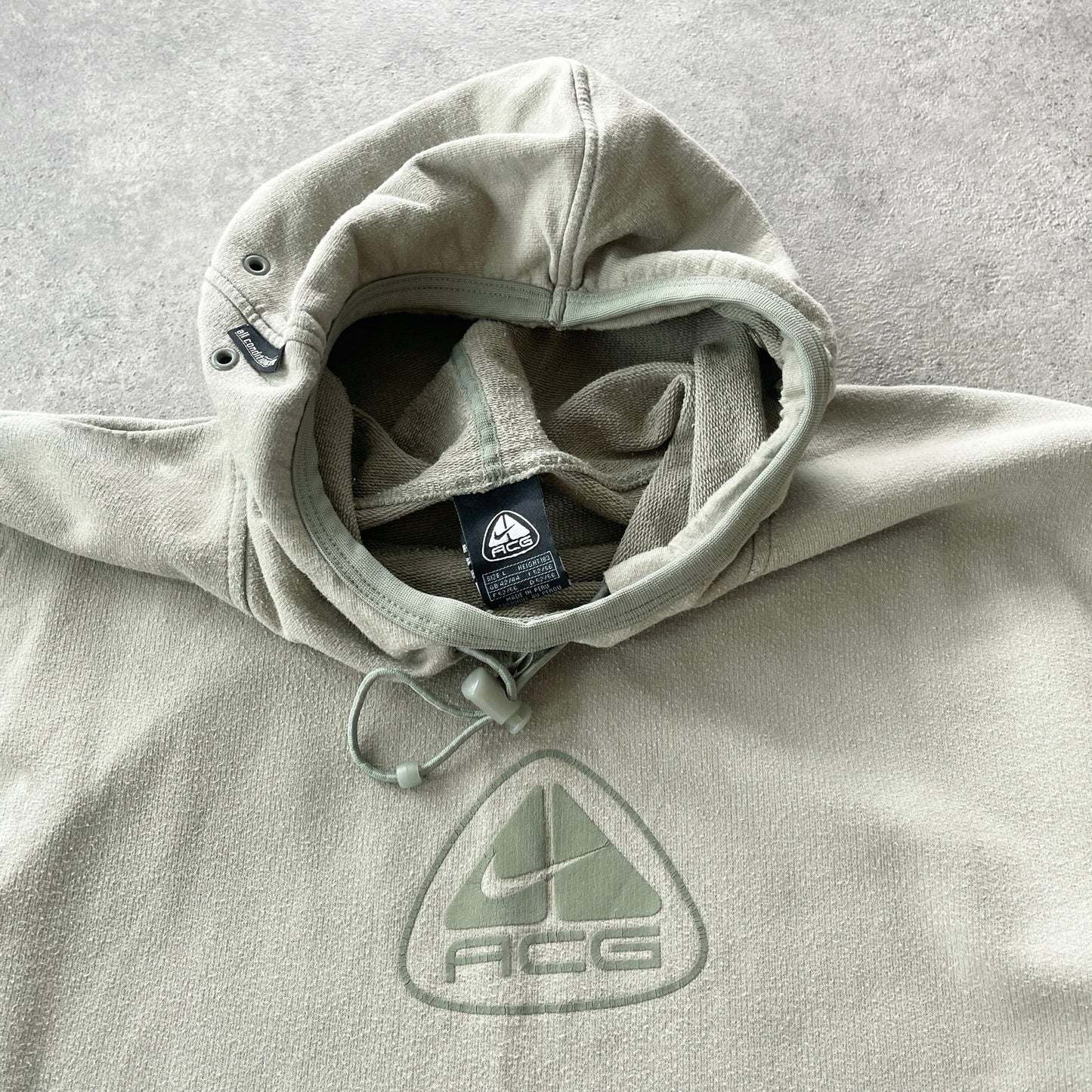 Nike ACG RARE 2000s technical balaclava hoodie (L)