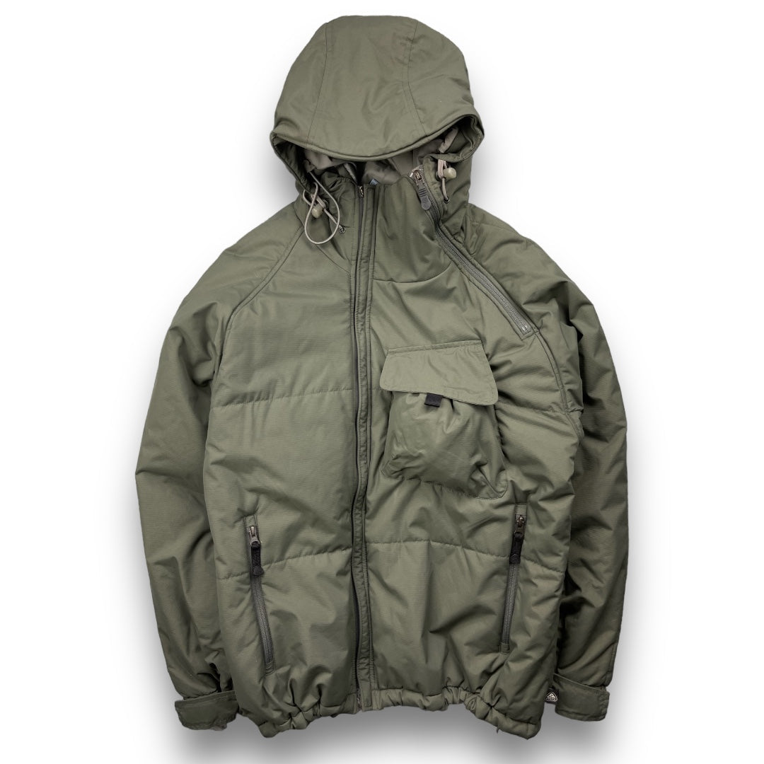 Nike ACG Padded Asymmetric Zip Jacket (L) | Default Title, Green