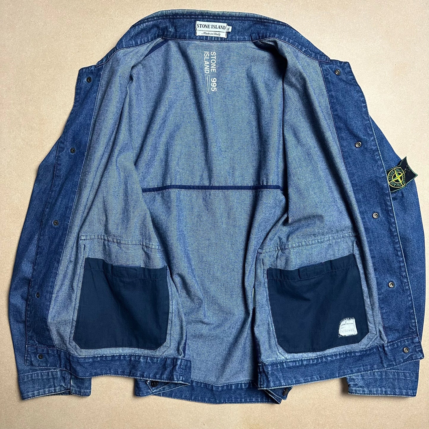 S/S 1995 Blue Selvedge Denim Blouson Work Jacket