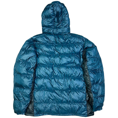 Montbell Alpine Down Parka Puffer Jacket In Blue ( L )