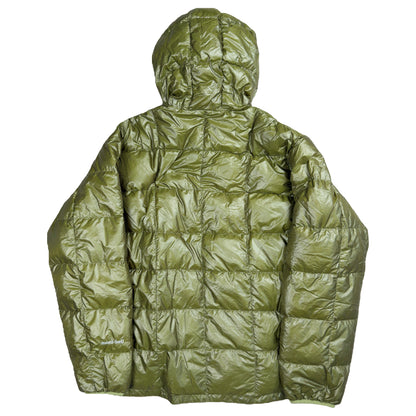 Montbell Superior Down Parka Puffer Jacket In Khaki Green (XL) | XL, Green