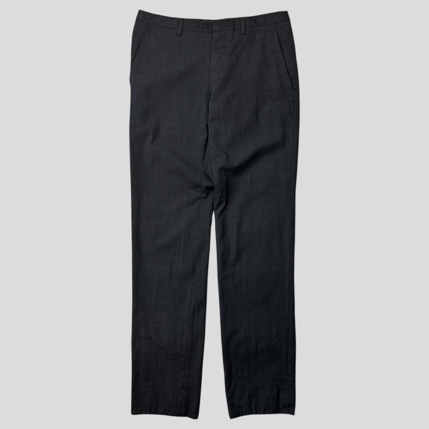 Gucci 00’s Textured Wool Suit Blazer + Trousers - IT46 (S/M)