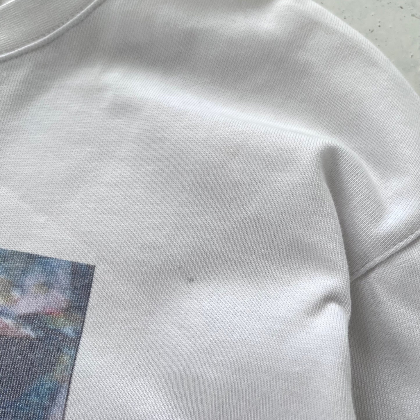 2000s helmut lang artist series graphic longsleeve | White, White