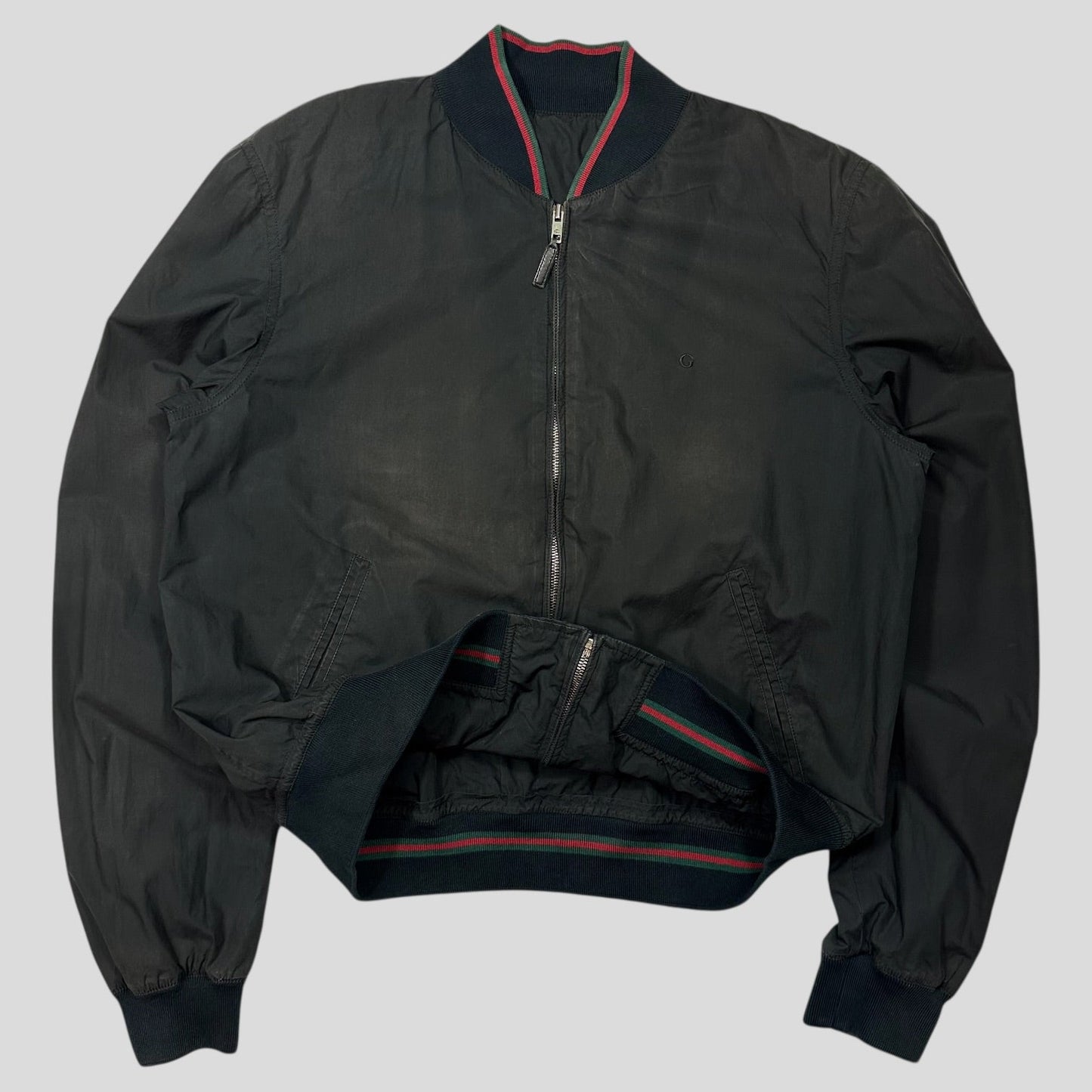 Gucci by Tom Ford 00’s G Logo Web Bomber Jacket - IT50 (M/L)
