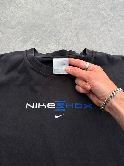 nike shox 2000s heavyweight graphic t-shirt (l) | Default Title, Black