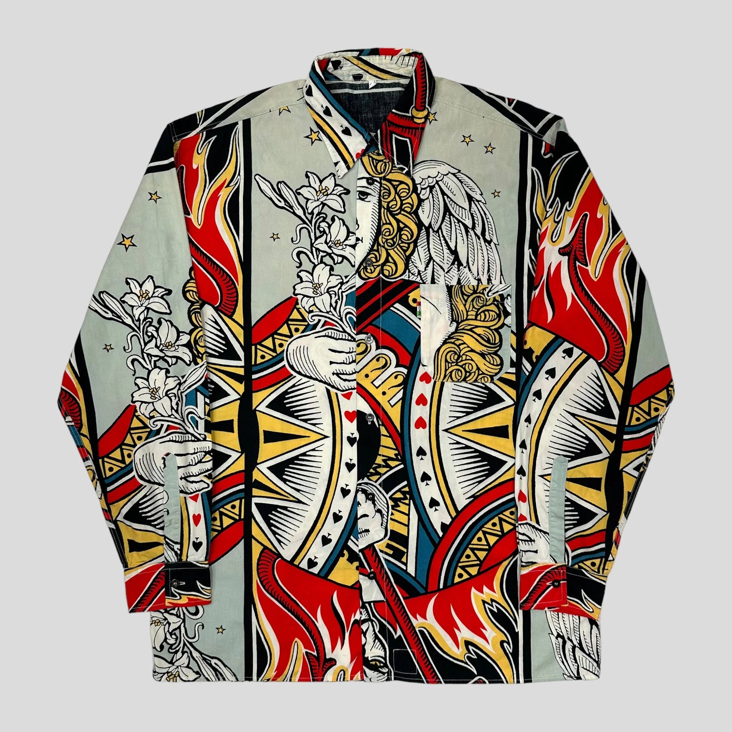 Moschino Jeans 1989 Angel & Devil Shirt - L (XL)