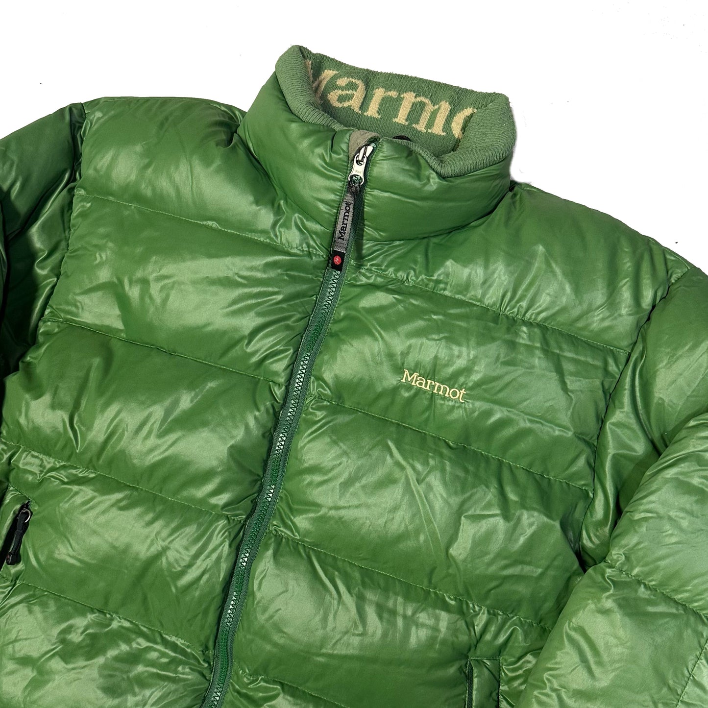 Marmot Puffer Jacket In Green ( XL )