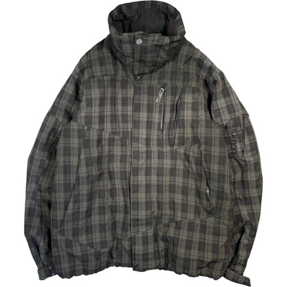 Salomon 2010 Plaid Ski Jacket L | Large, Green