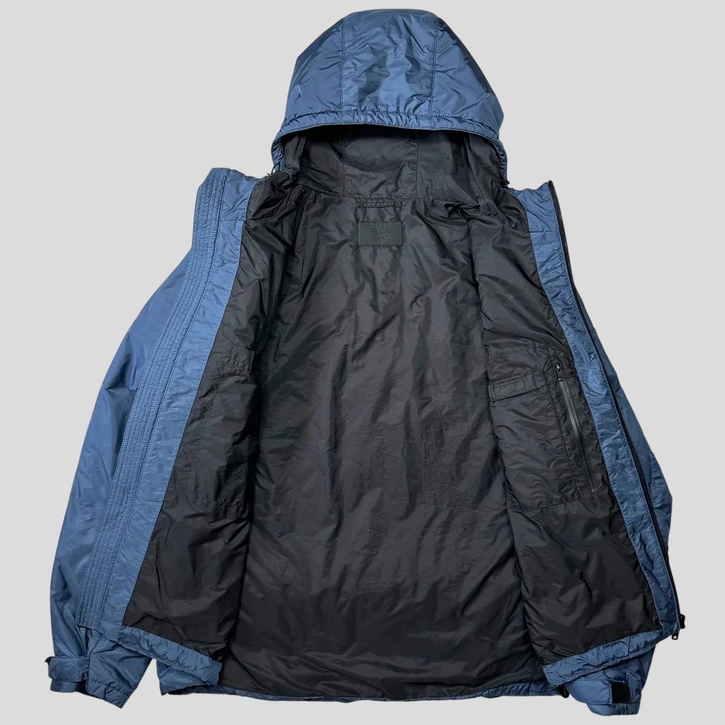 Prada Milano 2018 Laminated Nylon Padded Jacket - IT56 (XL)