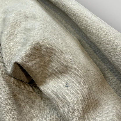 Beams Linen Mix Button Up Over Shirt M/L | Default Title, Sand
