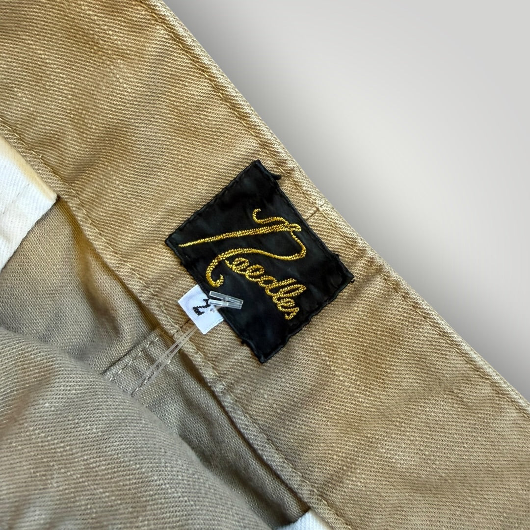 Needles Cotton Gurkha Wide Trousers S | O/S, Beige