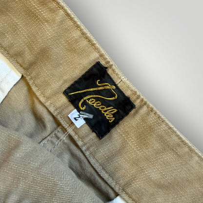 Needles Cotton Gurkha Wide Trousers S | O/S, Beige