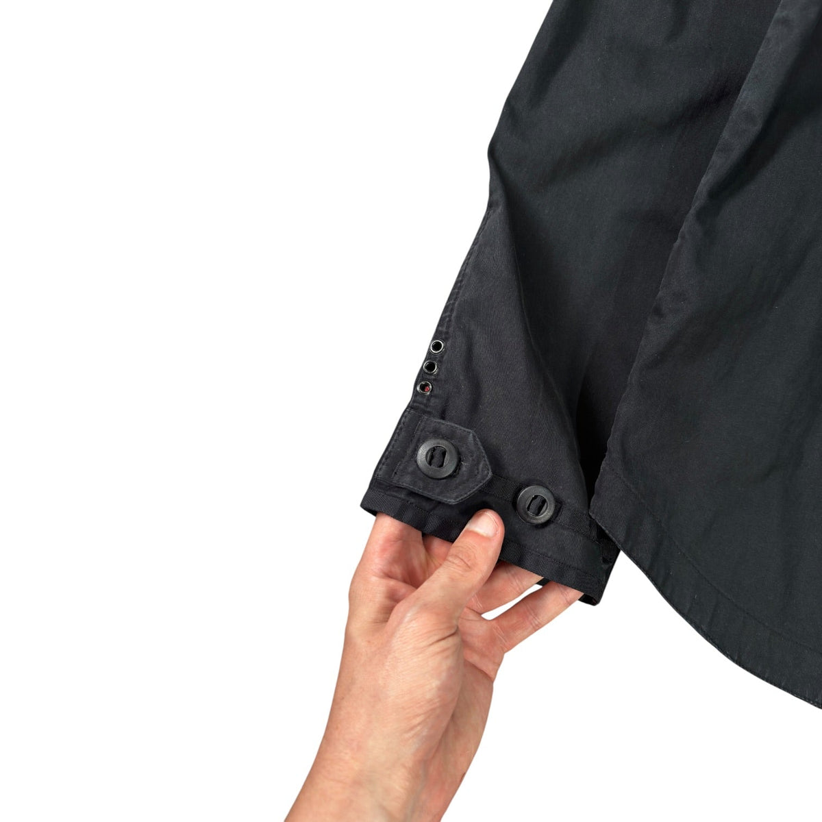 Maharishi 00’s Dual Zip Field Jacket M | Medium, Black