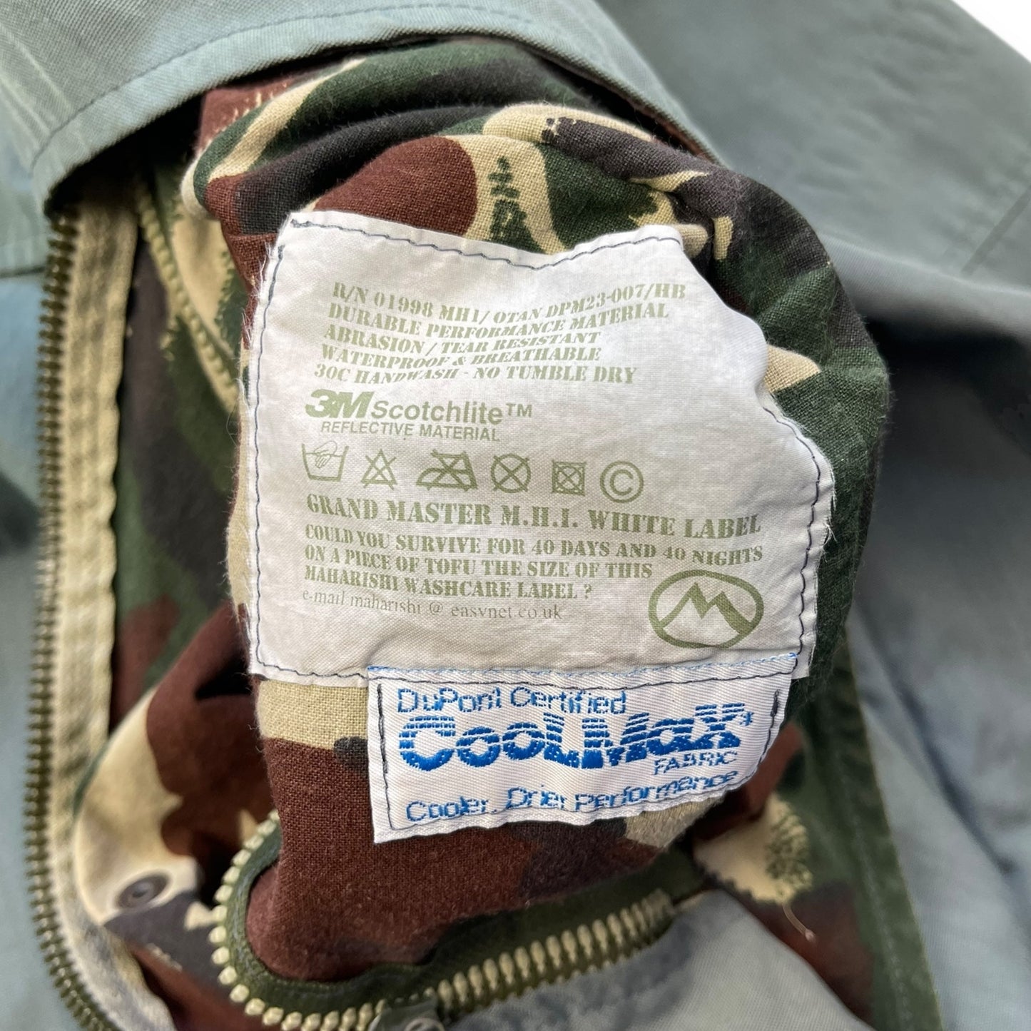 1998 Maharishi Coolmax Military Smock (L) | Default Title, Multicoloured