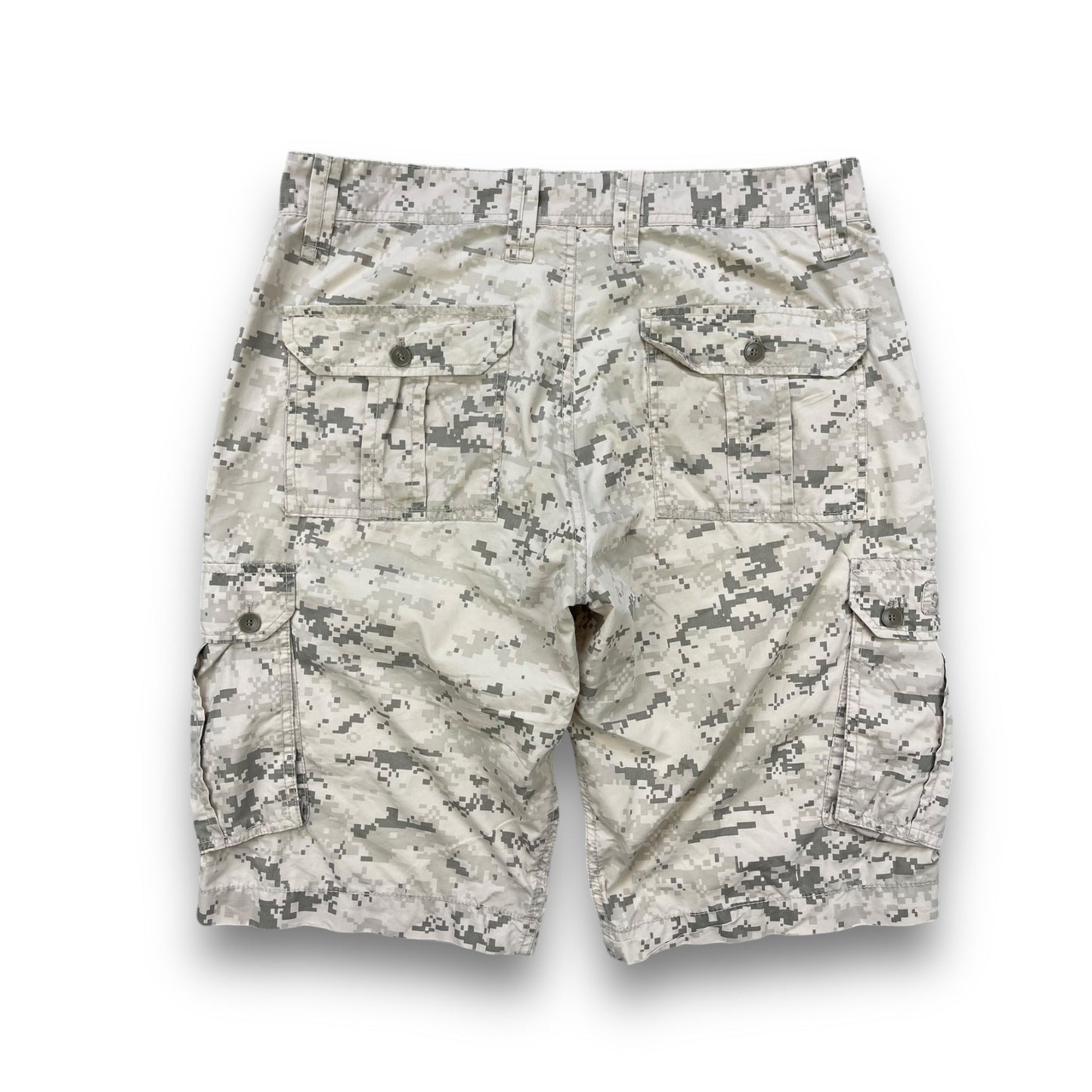 2000's Schott Digi Camo Cargo Shorts (32) | Default Title, Multicoloured