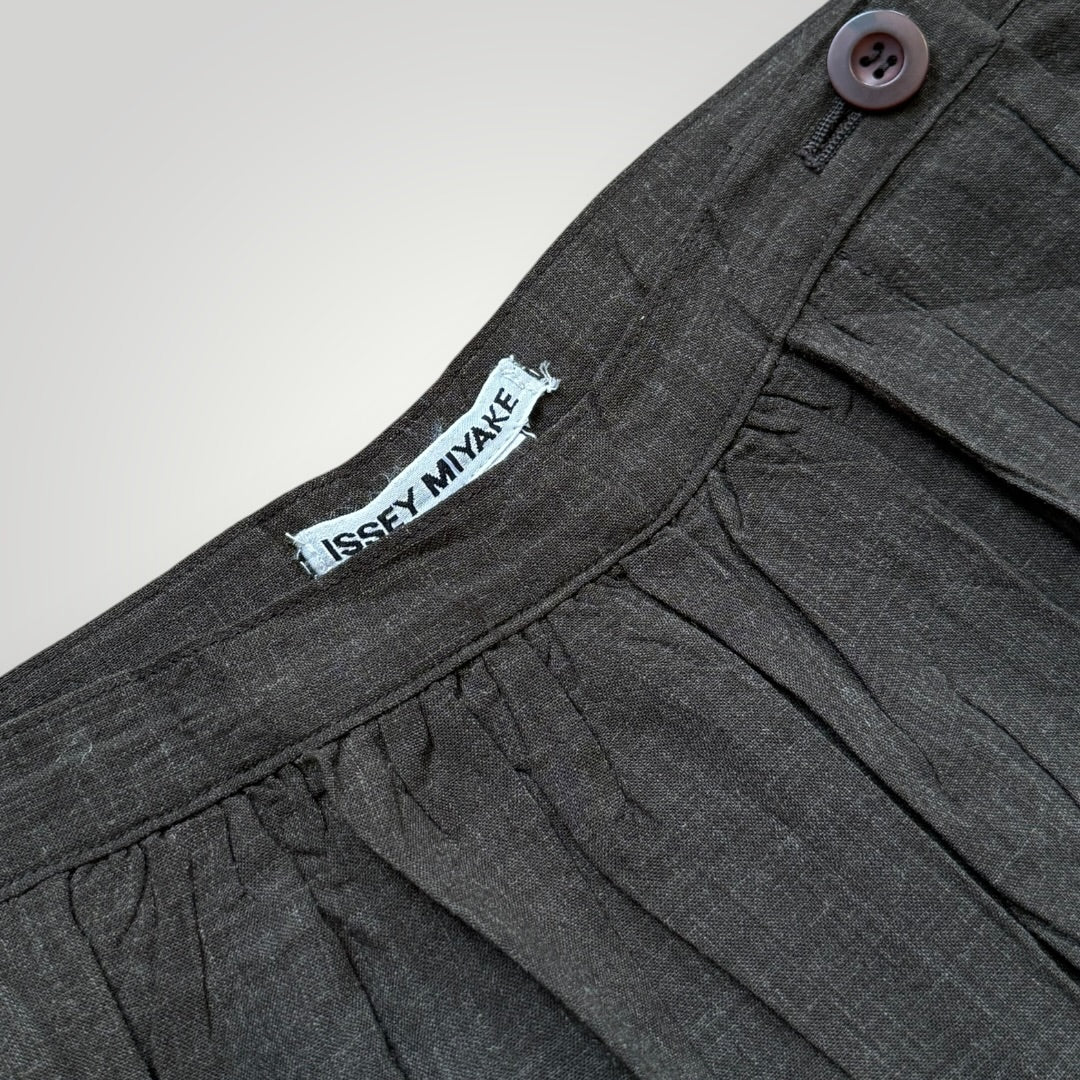 FW/99 Issey Miyake Ready To-Wear Runway Midi Pleated Skirt S | O/S, Multicoloured