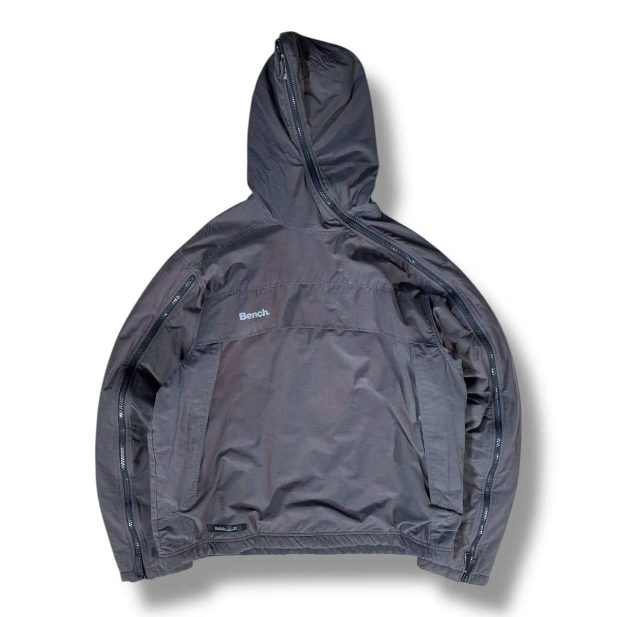 Bench 00’s Sidewinder Shoulder Zip Smock Jacket L | Large, Grey