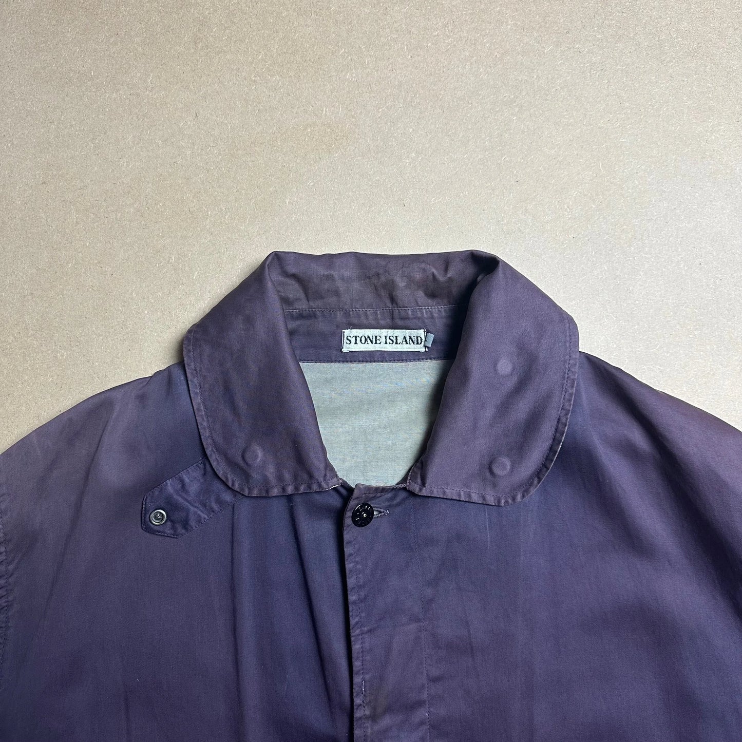 S/S 1993 Midnight Blue Raso Gommato Life Safer Blouson Jacket