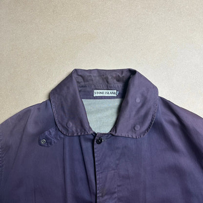 S/S 1993 Midnight Blue Raso Gommato Life Safer Blouson Jacket