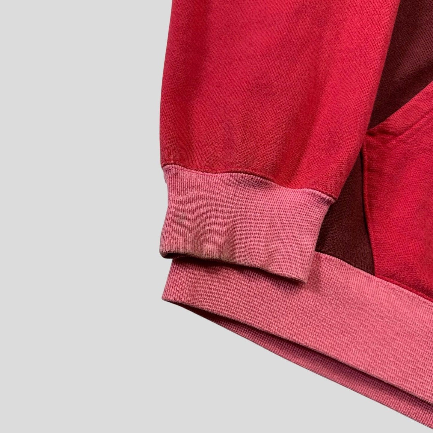 Bape OG 2005 Red Camo Spellout Full Zip Hoodie - L/XL