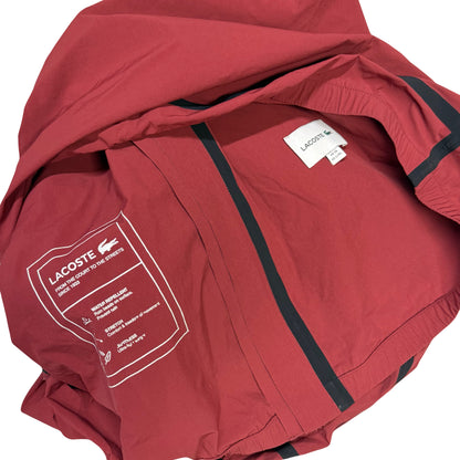 Lacoste Jacket In Burgundy Red (XL)