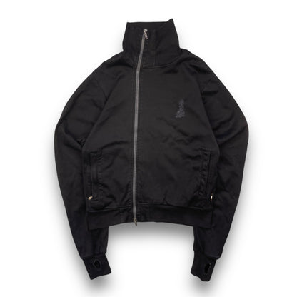 Maharishi Off Centre Zip Jumper (S) | Default Title, Black