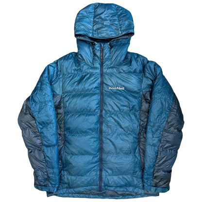 Montbell Alpine Down Parka Puffer Jacket In Blue (M) | Medium, Blue