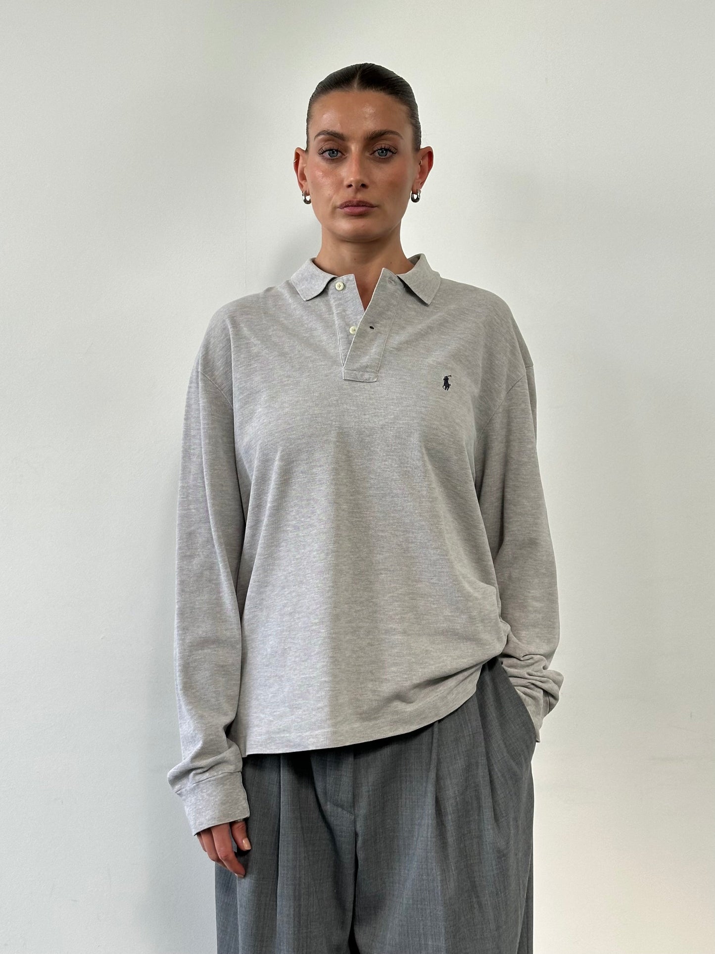 Ralph Lauren Pure Cotton Logo Polo Shirt - L