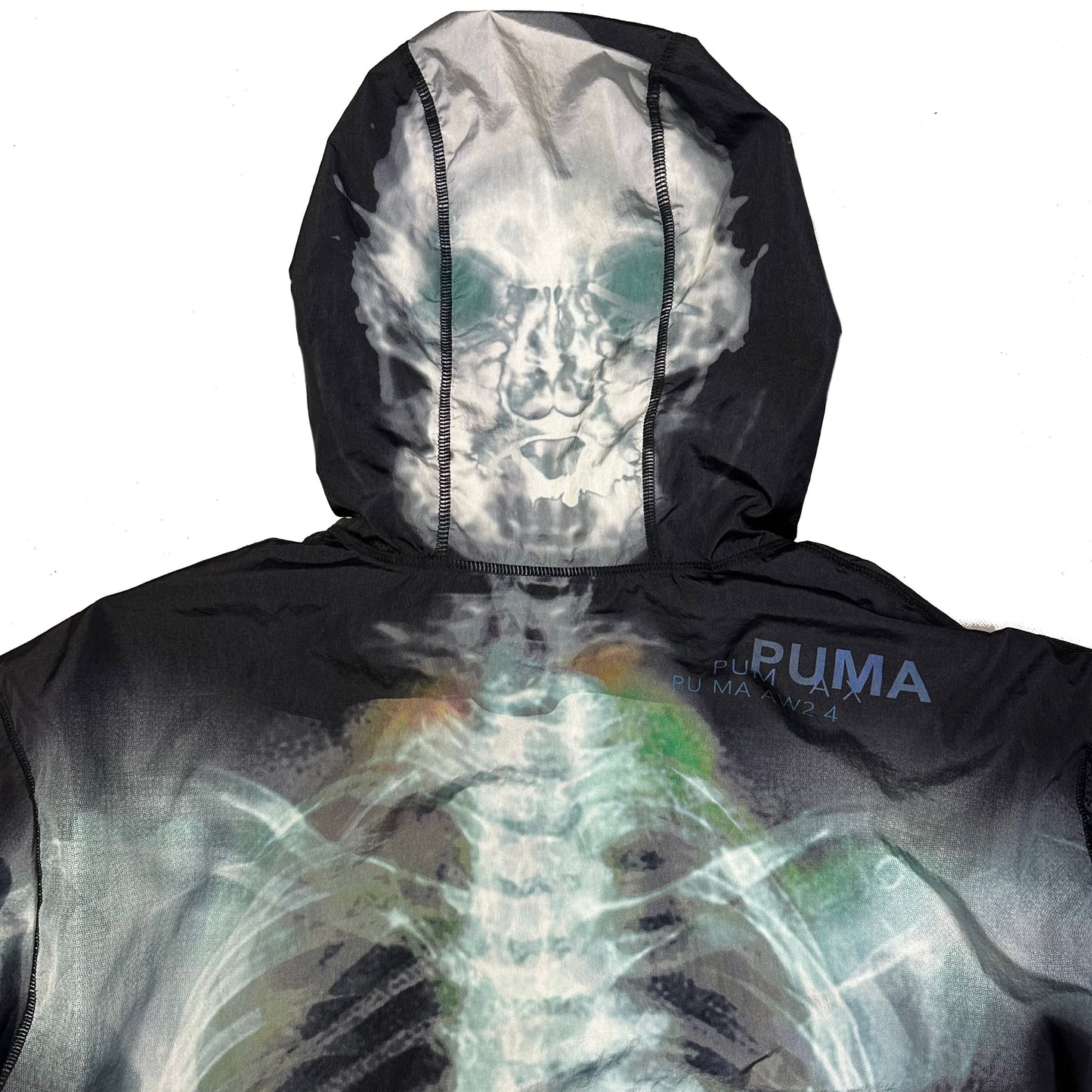 Puma X Aries X-Ray Skeleton Jacket In Black ( M )