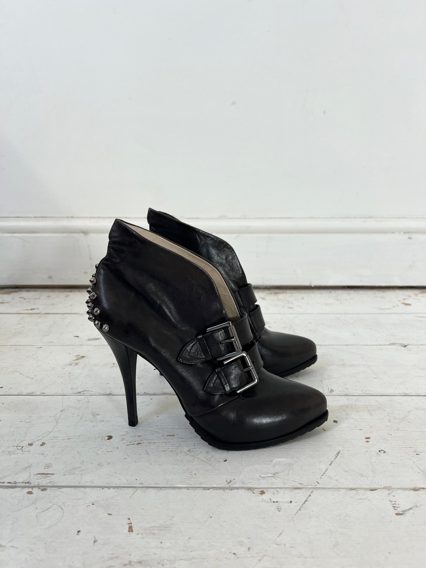 ALEXANDER MCQUEEN HEELS (EU 36) | DEFAULT TITLE, Black