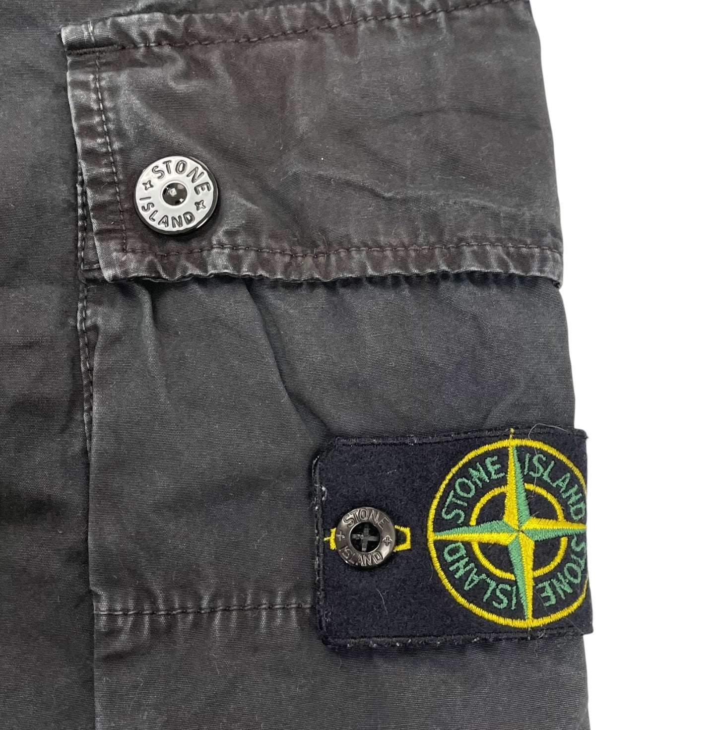 Stone Island Cargos, W30” | O/S, Black