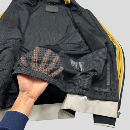 Prada 2018 Rubber Race Logo Striped Seam Track Jacket - L (M)