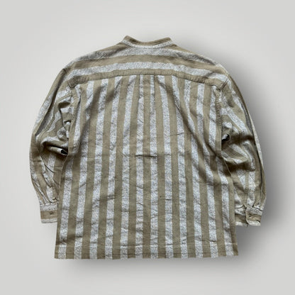Late 80's Issey Miyake Men Linen Mix Shirt S/M