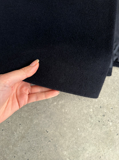 Pierre Cardin 1990s Wool Cashmere Double Breasted Floor Length Coat - XL