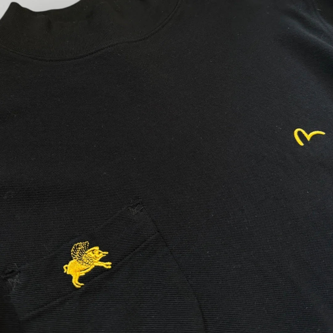 Evisu Yamane Light Mock Neck Jumper L