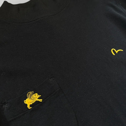 Evisu Yamane Light Mock Neck Jumper L